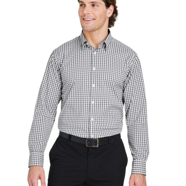 CrownLux Performance® Gingham Dress Shirt Thumbnail