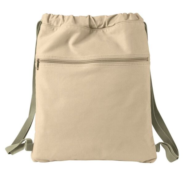 14oz. Pigment-Dyed Canvas Cinch Sack Thumbnail