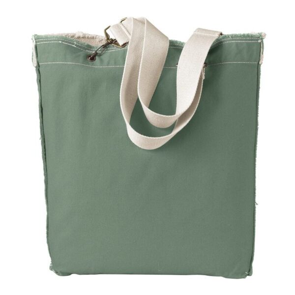 14oz. Direct-Dyed Raw-Edge Tote Thumbnail