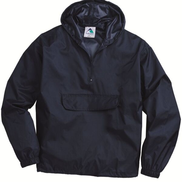 Packable Half-Zip Hooded Pullover Jacket Thumbnail