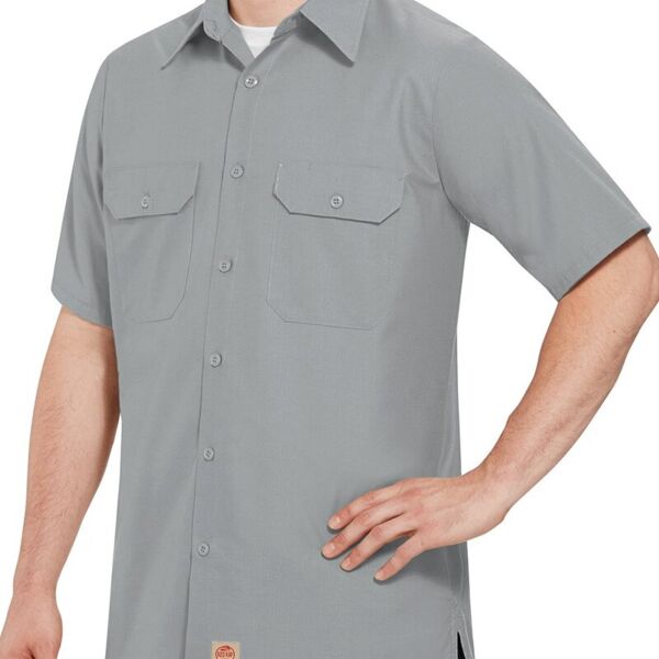 Ripstop Short Sleeve Work Shirt - Tall Sizes Thumbnail